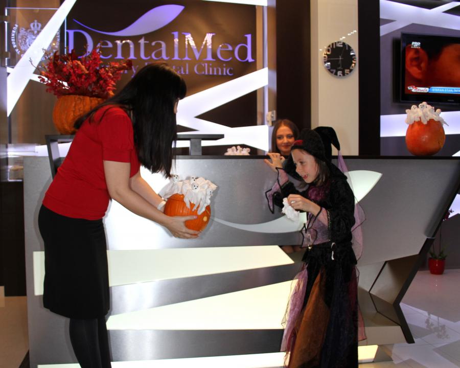 Trick or Treat the Little Witch at DentalMed